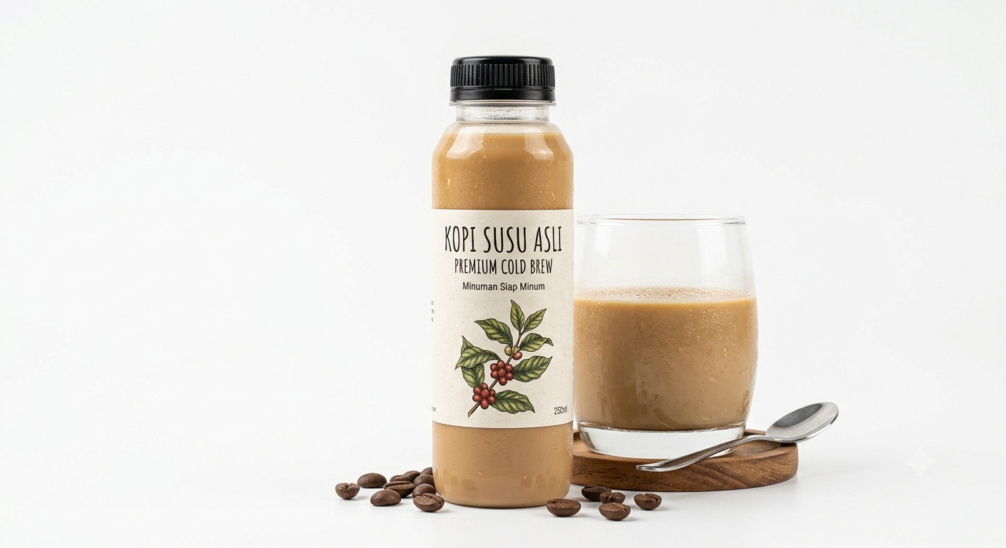 Kopi Susu Botol 250ml